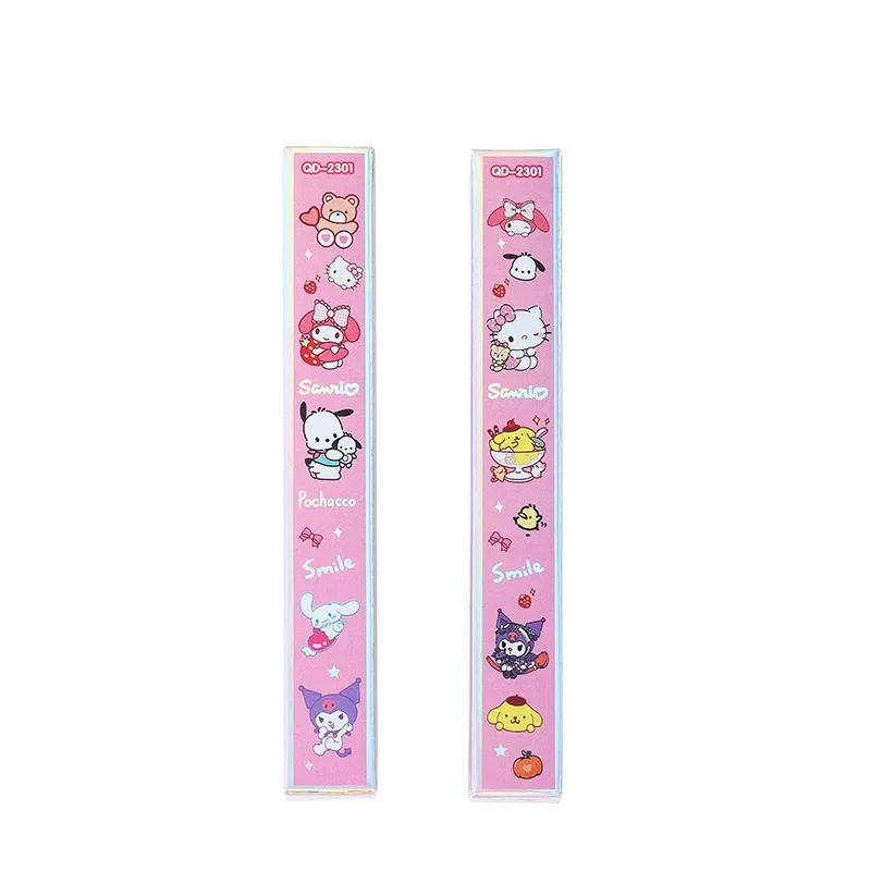 18/36pcs Sanrio Family Gel Pen Press Pens Kawaii Stationery Student Learn Tool 0.5 Black School Office Supply Gift Wholesale