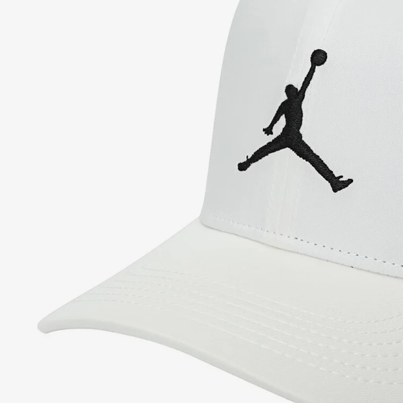 Nike genuine JORDAN men's and women's basketball semi hard top curved baseball cap HJ0627-133 view 4