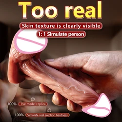 New Soft Dildo Penis Silicone Strong Suction Cup Sex Woman Men Vagina Small Anal Female Masturbator Sex Toy for Women Adults 18