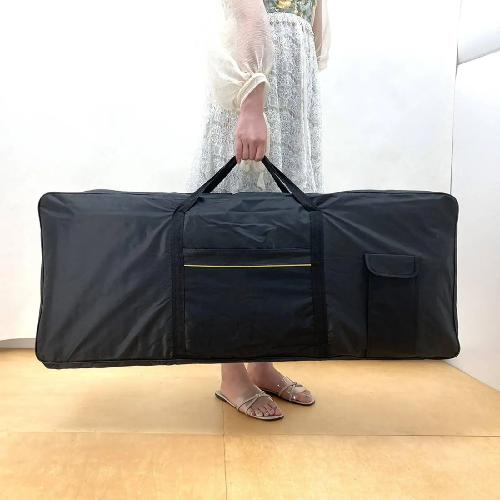 Water Resistant Keyboard Protection Cover Portable Case Musical Keyboard Bag 76 Keys for Electric Piano Storage