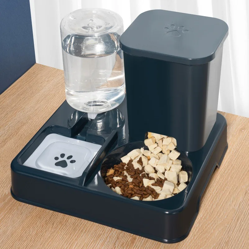 Dispensador automático 2 en 1 de agua y comida para perros y gatos - imagen 4