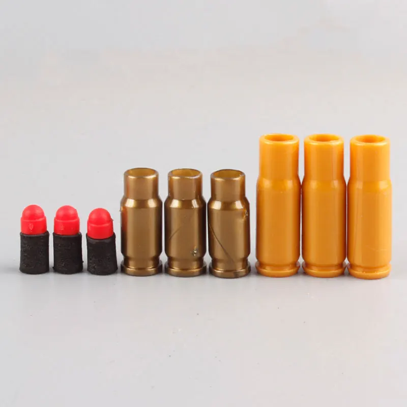 Soft Sponge Bullet Toy Shell Case, acessórios esportivos ao ar livre, coleção para adultos, jogo Gift, Playful Bag, 98K, m1911, CS, IG99, 7mm