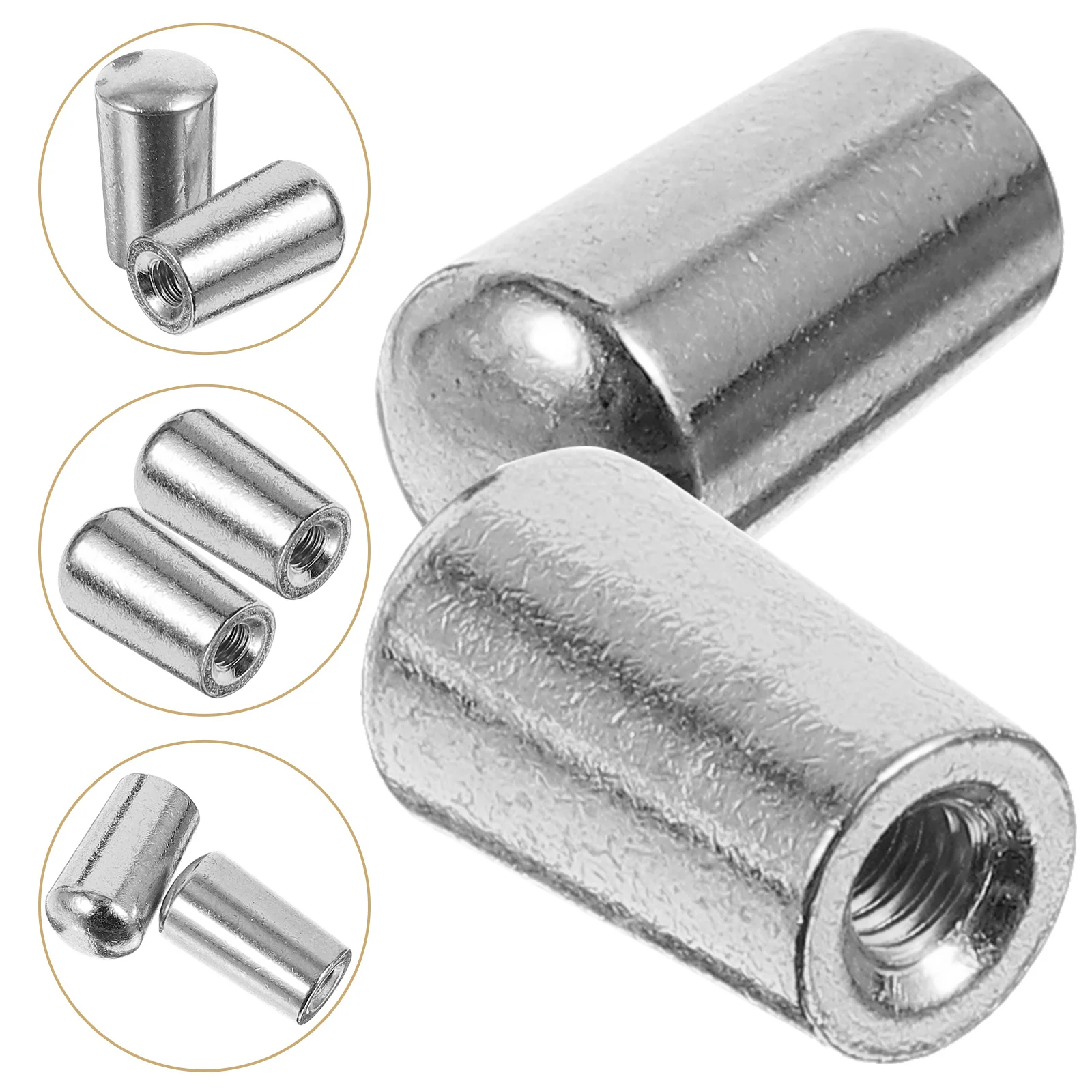 

2 Pcs Knob Electric Guitar Gear Cap Guitars Switch Metal Knobs Bronze Toggle Tip