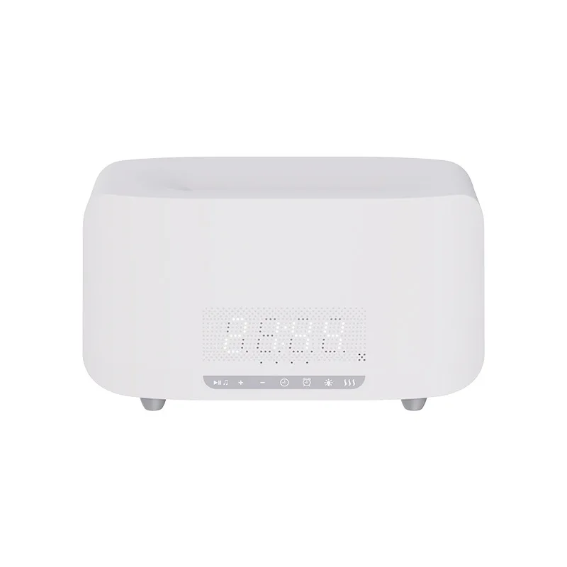 New Bluetooth audio flame fragrance machine, home aromatherapy humidifier, wireless speaker clock flame aromatherapy machine