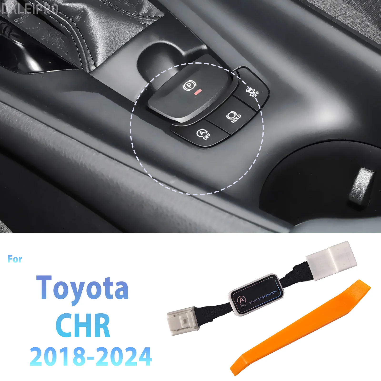 

Для Toyota CHR C HR 2018 2019 2020 2021-2024 Модуль памяти системы автоматического остановки двигателя Cancel Автомобильный автоматический запуск стоп-переключатель