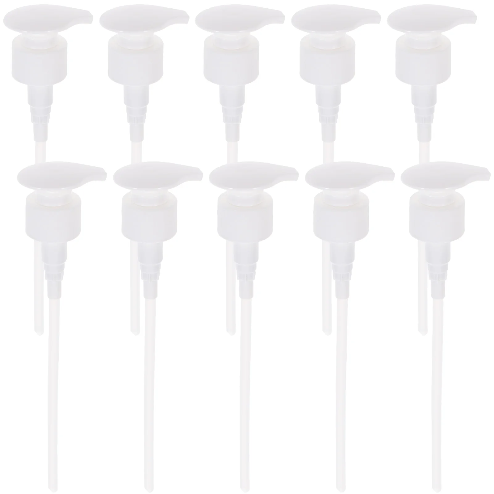 

10Pcs Soap Dispenser Pump Head Replacement Lotion Dispenser Pumps Universal Dispensing Pump for Shampoo Conditioner Perfume