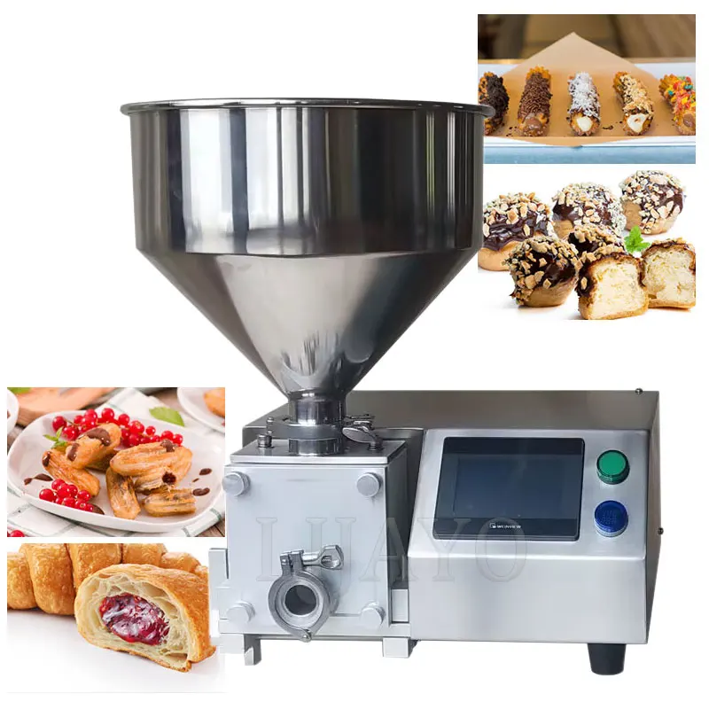 Electric Puff Cream Filling Injector Jam Cake Filler Machine Maker Donut Churro Stuffer Maker