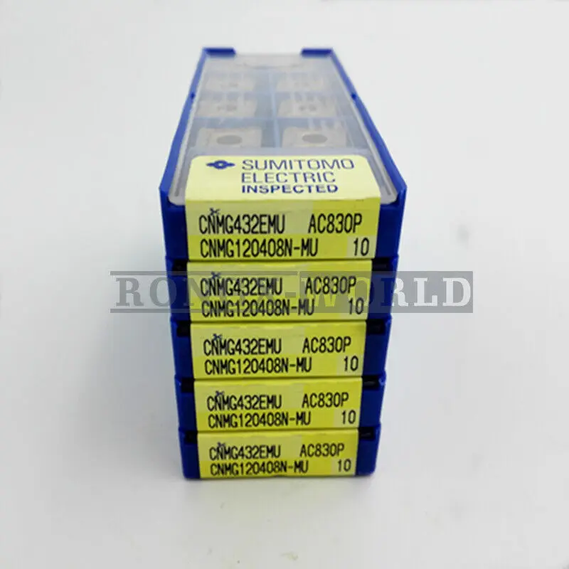 

New 10pcs SUMITOMO CNMG120408N-MU AC830P CNMG432EMU carbide inserts