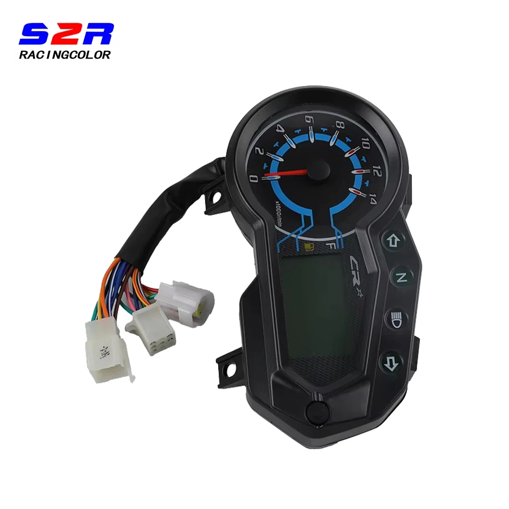 

For Italika 150z 150sz 170z Motorcycle Digital Dashboard Speedometer Tachometer Multifunction Display Indicator Accessories