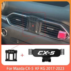 Phone Holde Car For Mazda CX-5 2017-2023 Mobile Support Special Fixed Bracket GPS Base Mount Stand Interior Accessories