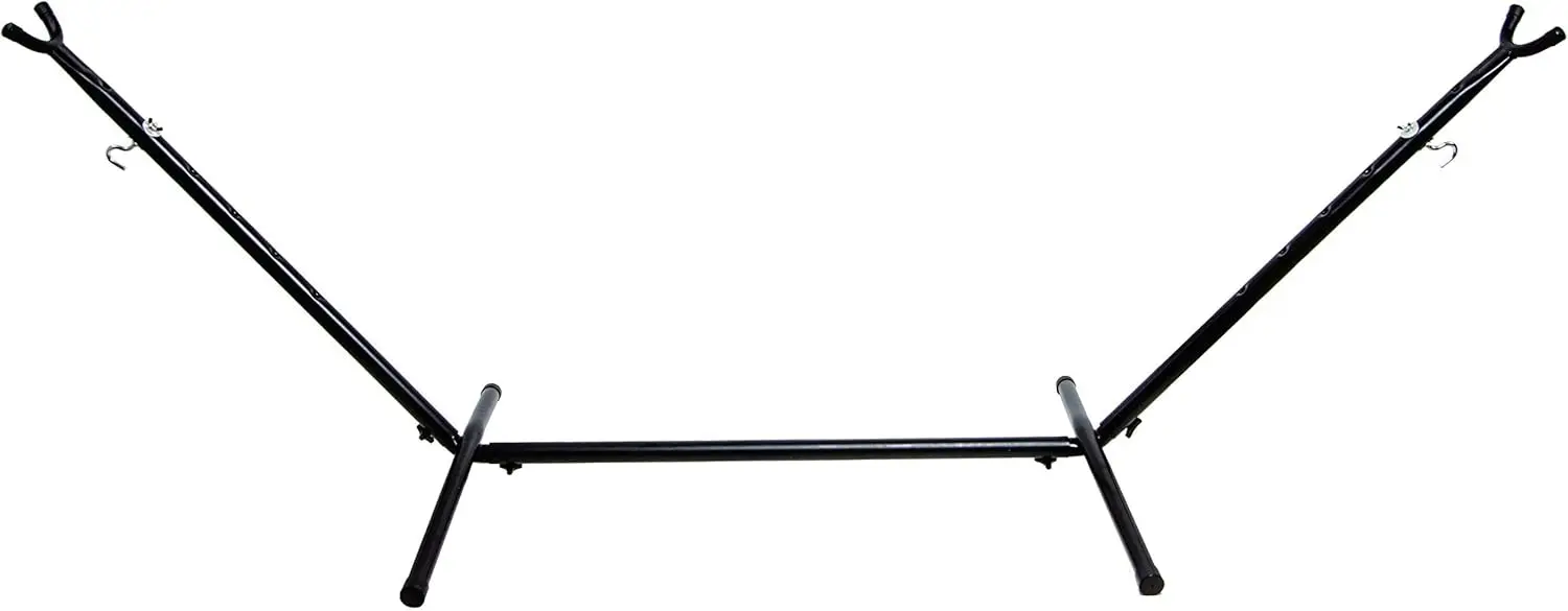 

Hammo Stand, Heavy Duty Adjustable Steel Hammock, 9-Foot, 450-Pound Acity, Weather Resistant, Easy To Assemble