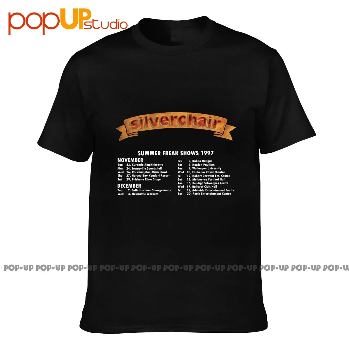 Silverchair The Concert Australia P-369 T-shirt Tee Shirt Gift Cotton Novelty Hot Selling