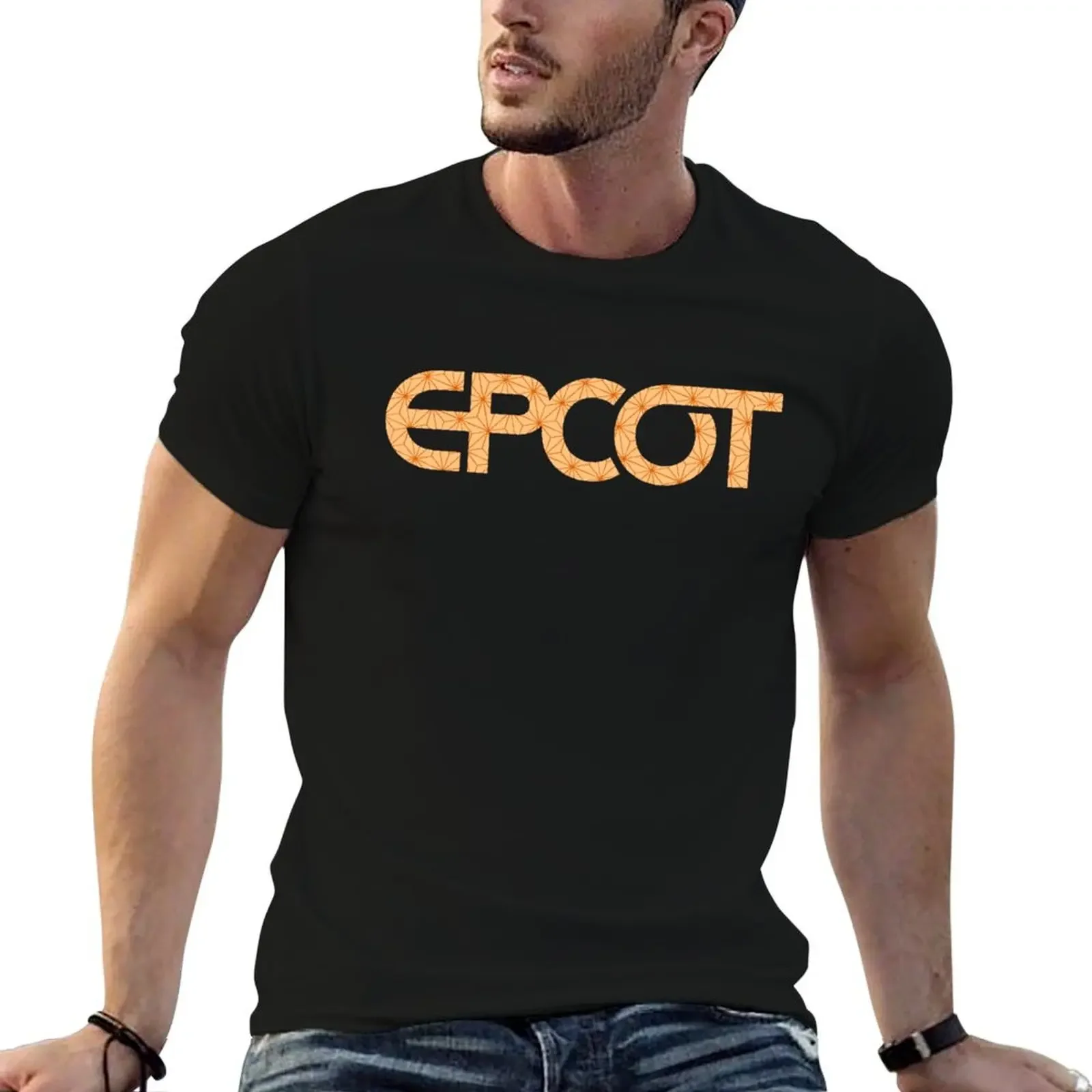 

Tangerine Spaceship Earth T-Shirt luxury clothing labubu plain anime shirt gifts for boyfriend men workout shirt