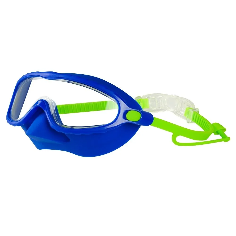 Cómodas gafas de natación antivaho para niños con cubierta para la nariz, gafas de natación antifugas, gafas de natación antiasfixia para niños de 3 a 15 años