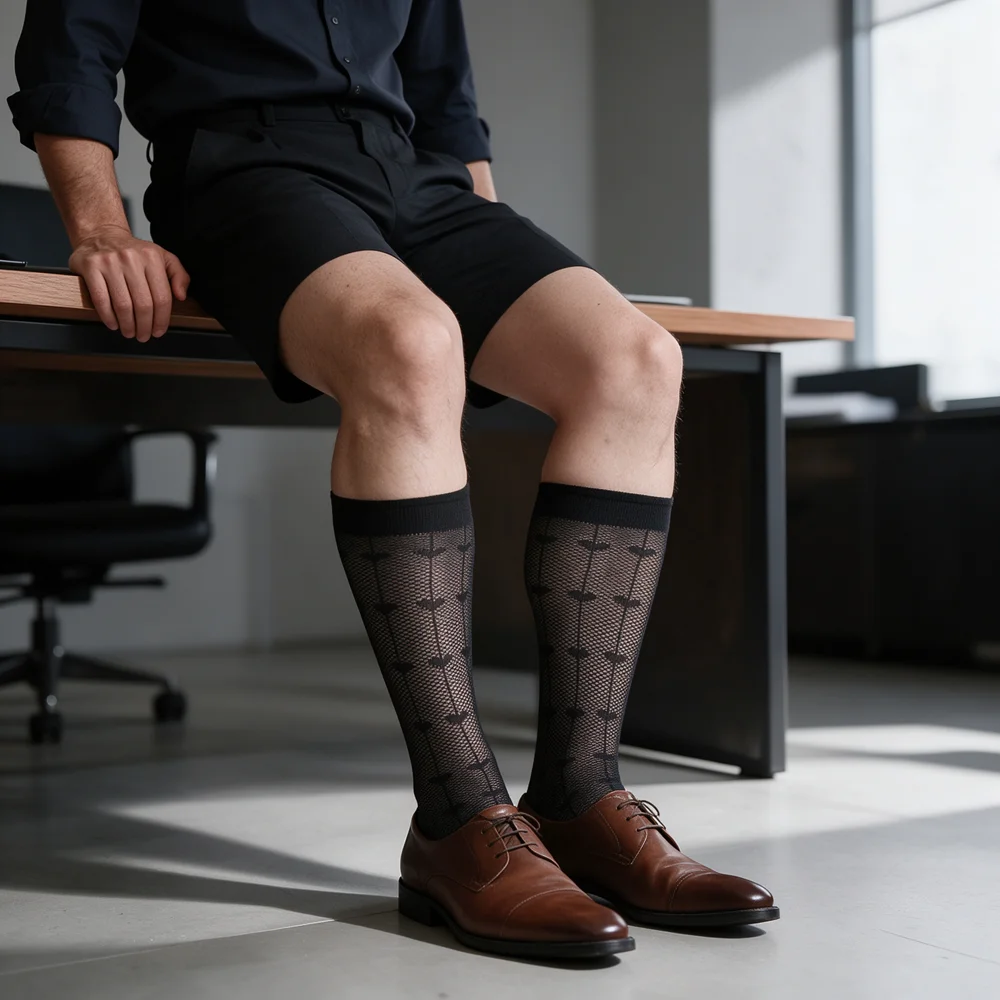 Erkekler için Seksi Siyah, Şef - Dress Sock Men incelemesi ve fiyatı