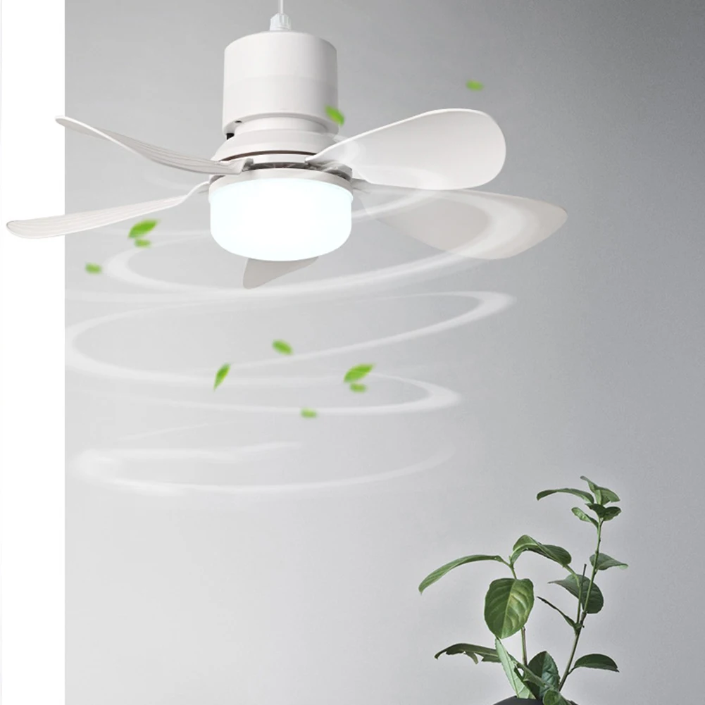 

Бесшумный потолочный вентилятор со светодиодной подсветкой, 3-ступенчатый электрический беспроводной вентилятор, современный умный крутой вентилятор для столовой, спальни, гостиной