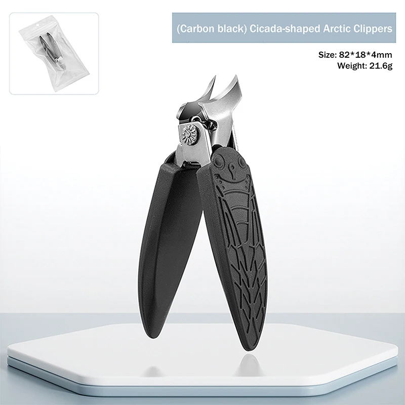 Professional High-end Eagle Beak Oblique Toe Nail Trimmers Ingrown Toenail Tools Anti-Splash 25° Slant Edge Nail Clipper