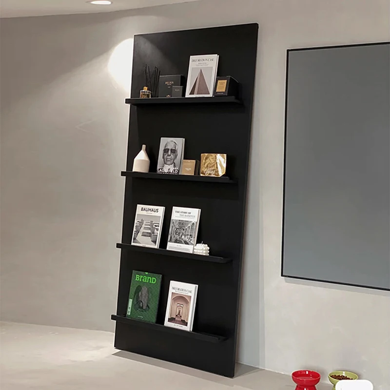 

Internet celebrity bloggers recommend Nordic ins minimalist art bookshelf storage rack magazine rack floor rack multi-layer