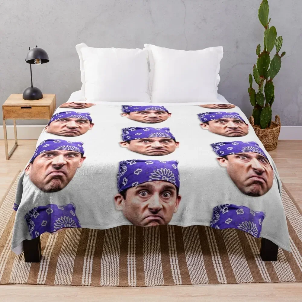 

Prison Mike Throw Blanket Decoratives Luxury Designer anime Blankets