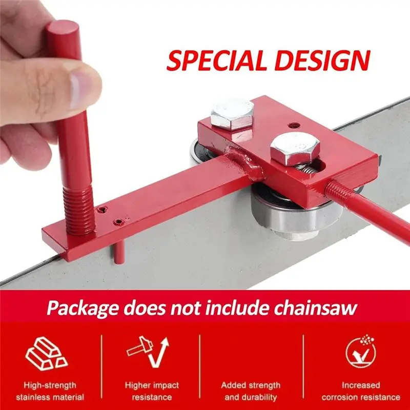 AT44-Chainsaw Bar Rail Tightening Repair Tool,Chainsaw Bar Rail Closer Tool,Chainsaw Bar Rail Closing Adjuster Tool