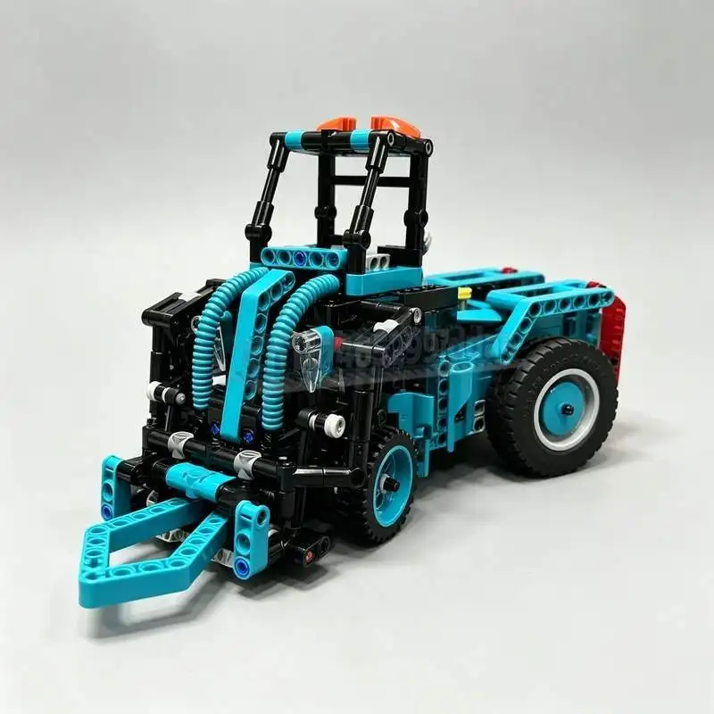 543PCS Wheel Loader Grabber MOC Building Blocks Engineering Vehicle Model Creative Assembly Educational Technology Puzzle Gift