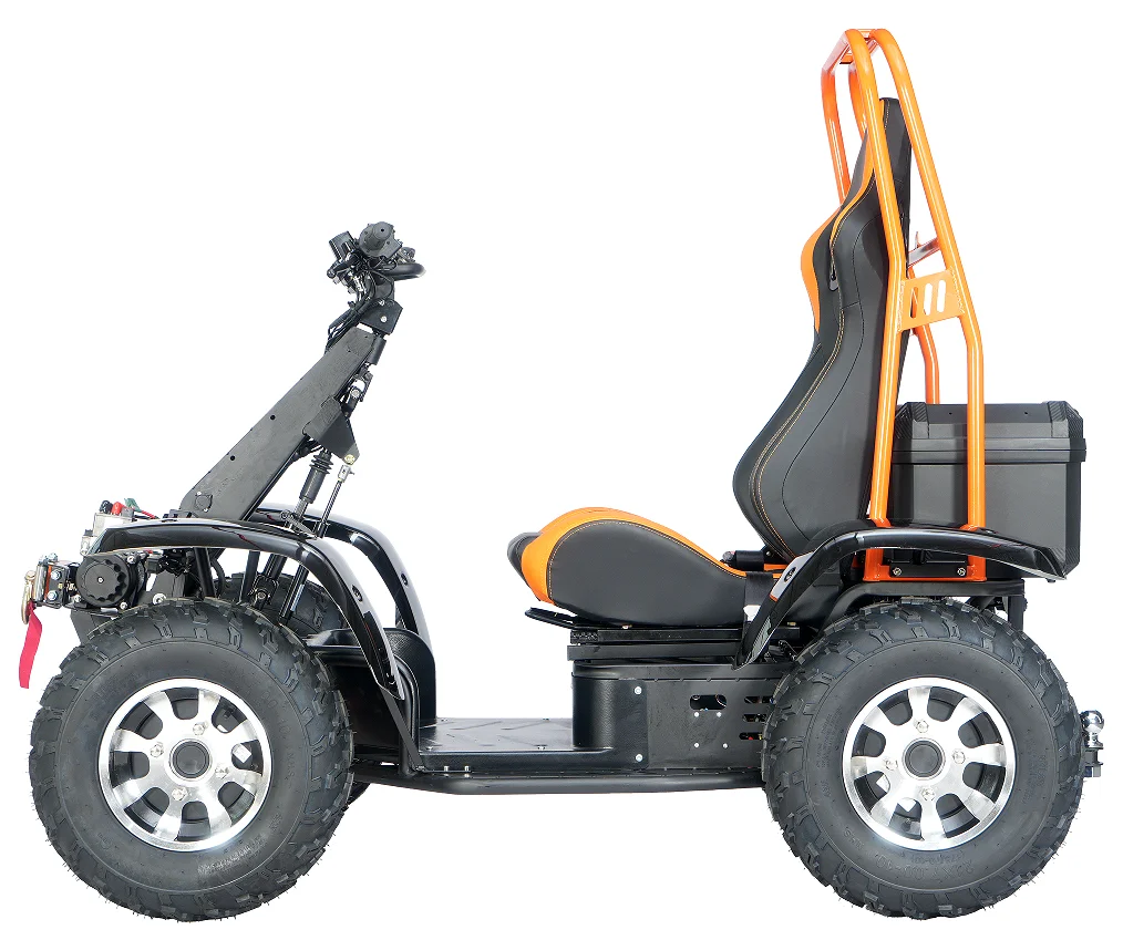 5KW 60V 4WD Electric Scooter with 6000W Motor Power 50km/h Farm Use CE 4*4 ATV COC EEC Certified Sensor Max Load 200kg Sumeide