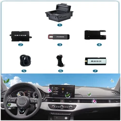 For Audi fragrance system car MMI control For A4 B9 A5 A6L C8 A7 A3 Q2L Q3 Q5 Q7 Aromatherapy Perfume Negative Ion Modification