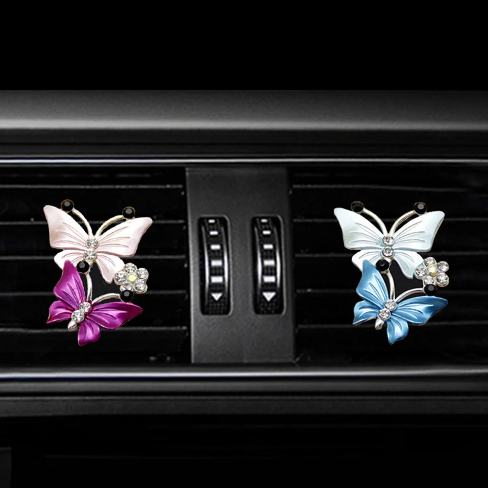 

2Pcs Car Air Vent Perfume Clip Creative Monkey Shape Decorative Aromatherapy Holder Relieve Stress Car Scent Clip