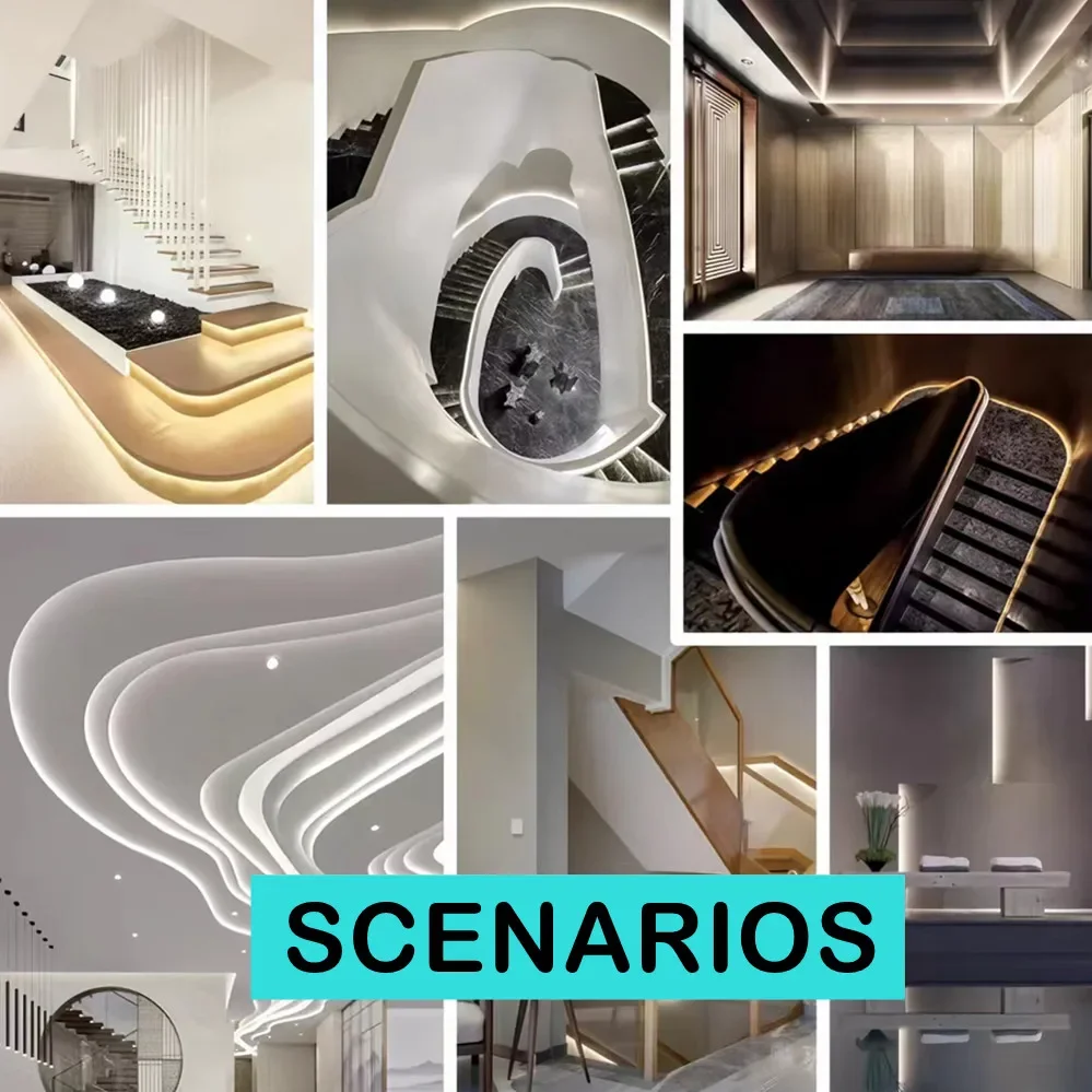 SMD2835 LED Light Strip High Density 240LEDs/M Dimmable 10M 5M DC12V 24V Flexible Light for Room TV Background Decoration