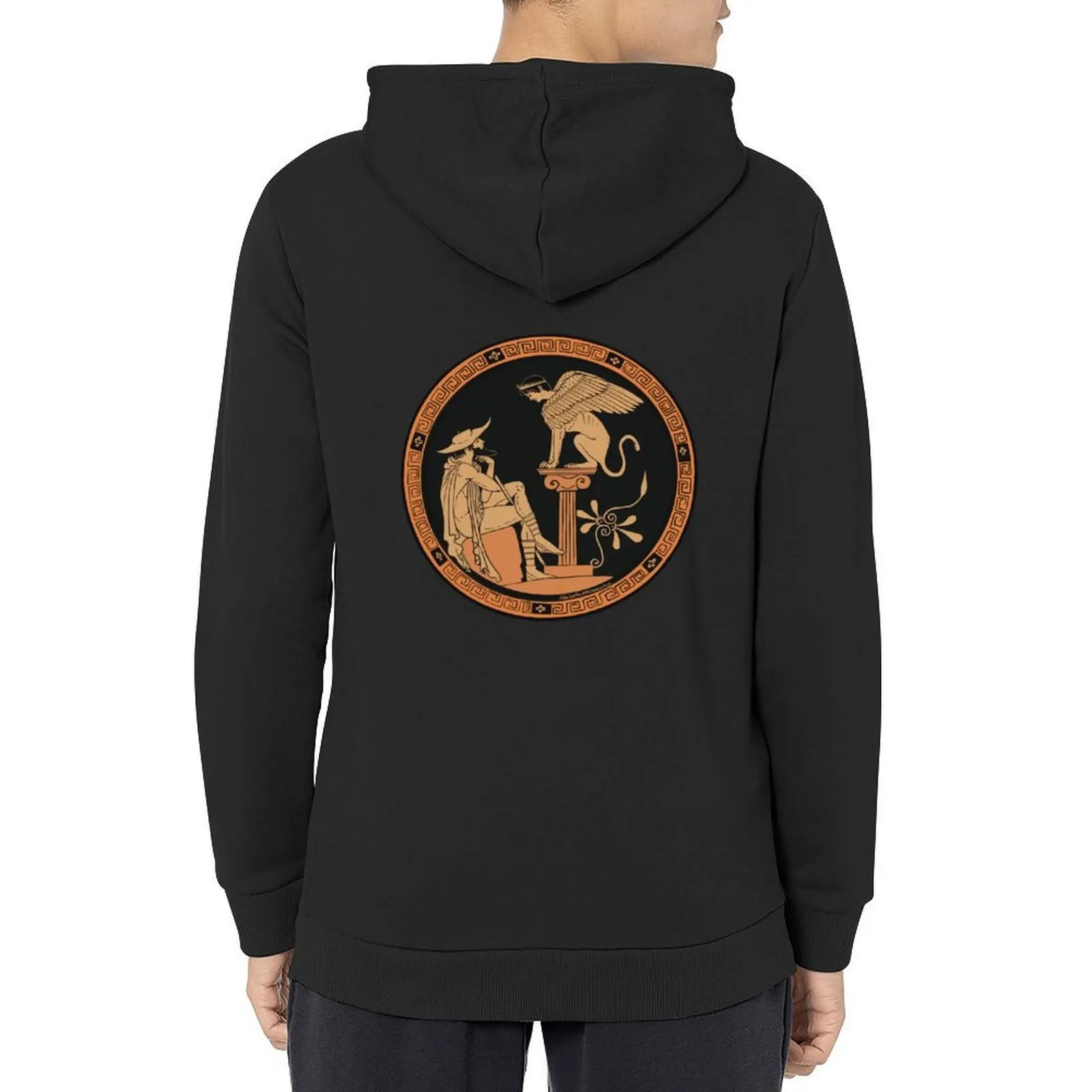 

Oedipus and the Sphinx Hoodie mens clothing clothes for men korean clothes autumn clothes big size hoodie