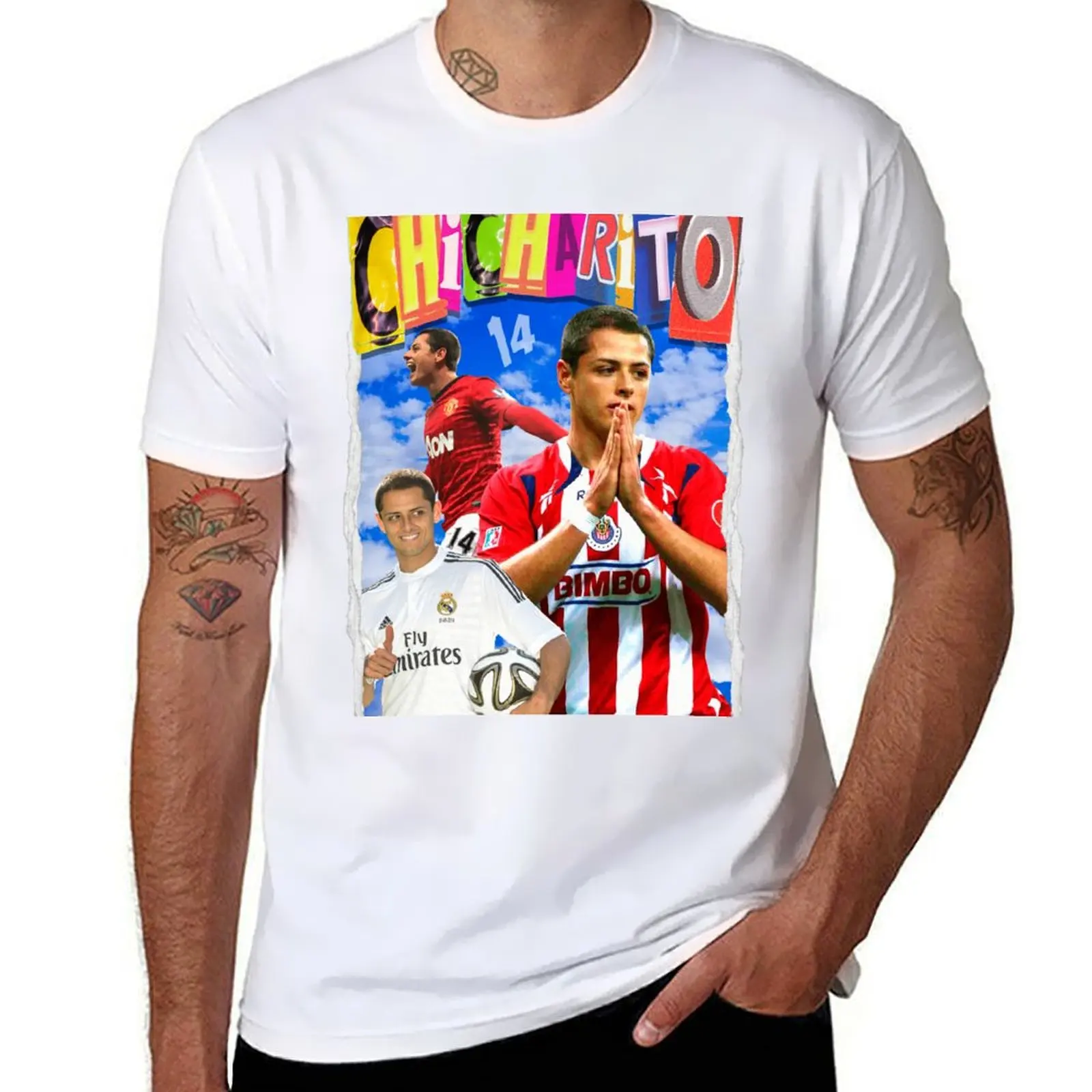 

Chicharito CH14 Vintage Retro Design T-Shirt man graphic t shirt essential t shirt T-Shirt