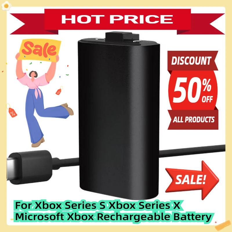 

For Xbox Series S Xbox Series X Microsoft Xbox Rechargeable Battery