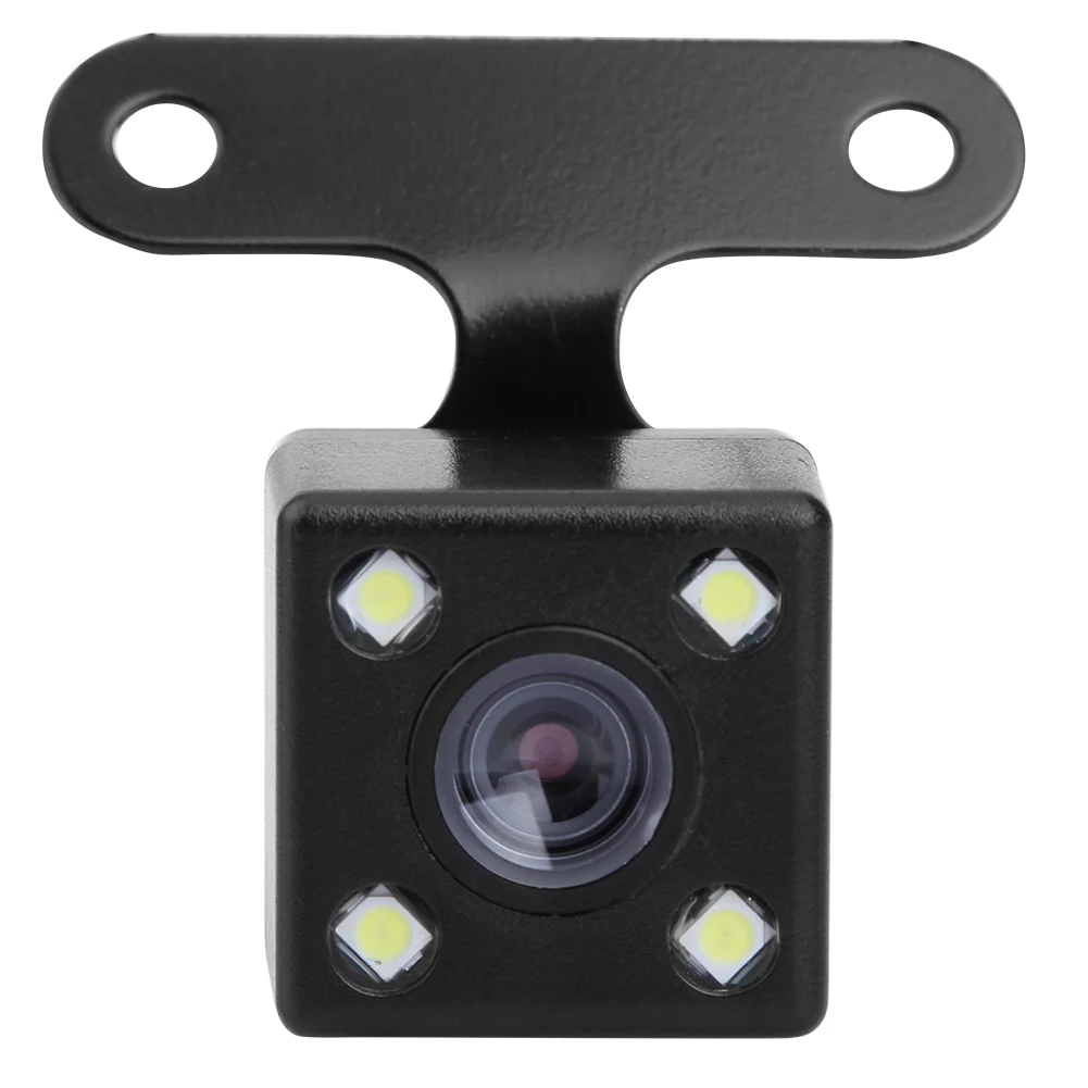 5 Pin Reverse Video Camera Night Vision HD Parking Camera 4 LED Color Image Video Camera Wide Angle with Extension Cable