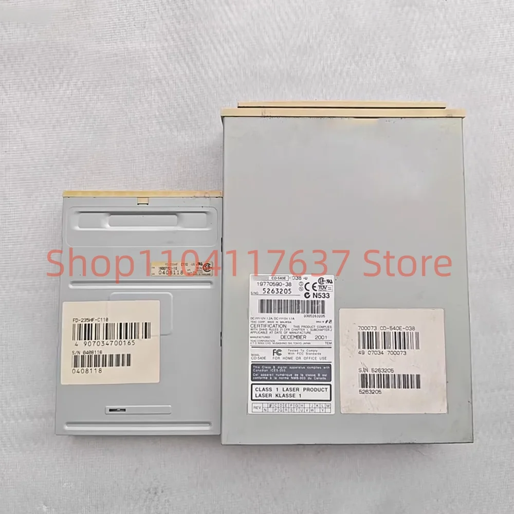 Optical drive and industrial floppy drive FD-235HF-C110 CD-540E IDE interface