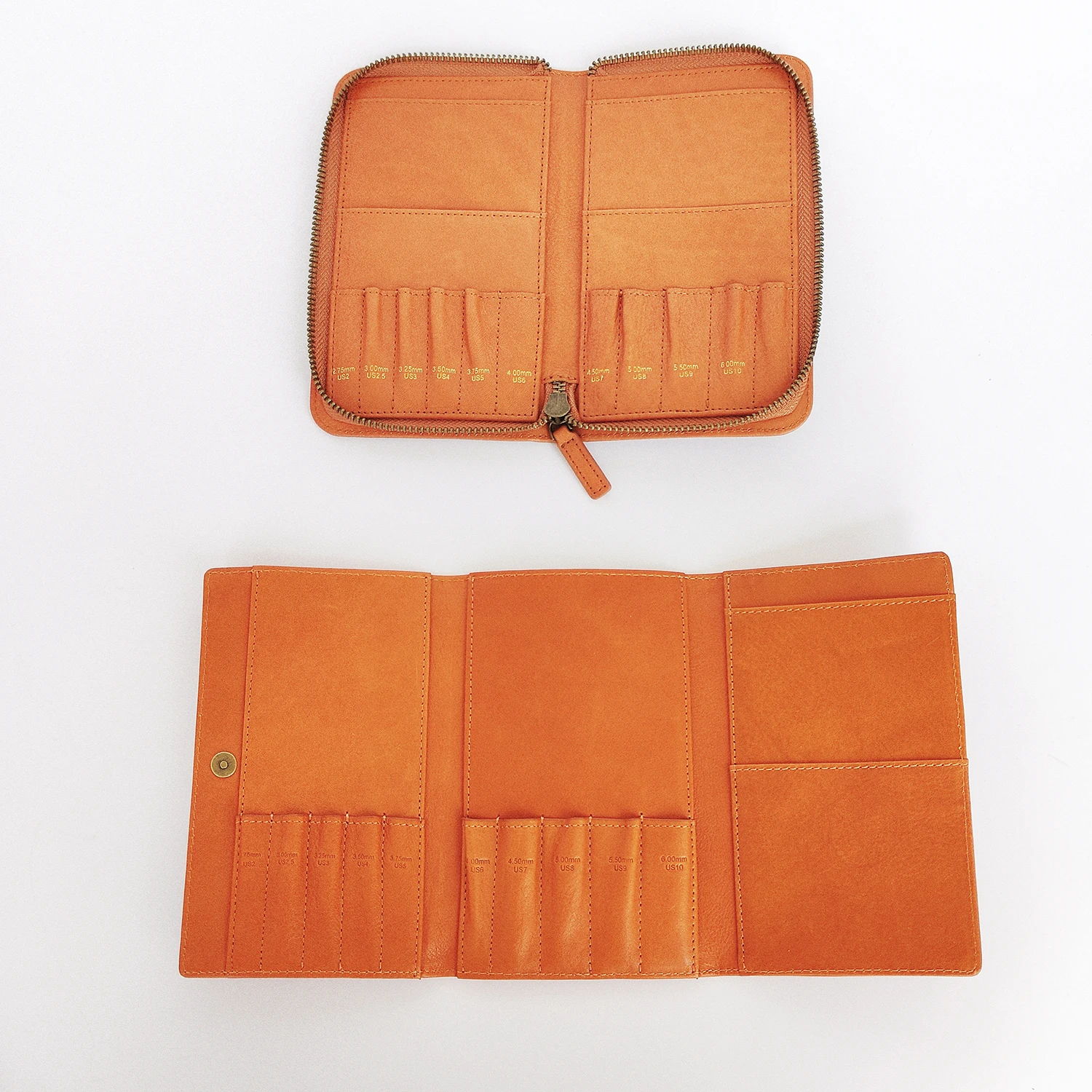 

Чехлы для игл из натуральной кожи с пряжей лотоса