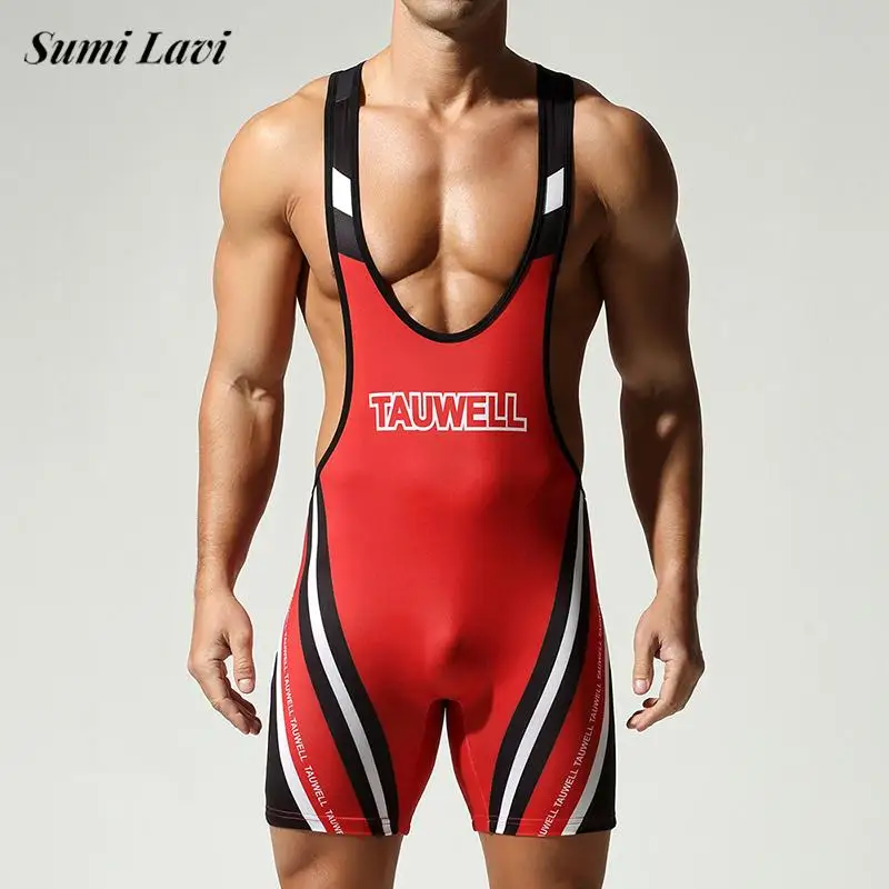 Fashion Patchwork Slim Bodycon Men's Playsuits 2025 Summer New Casual Elastic Shorts Jumpsuit Vintage Mens Sleeveless Bodysuits