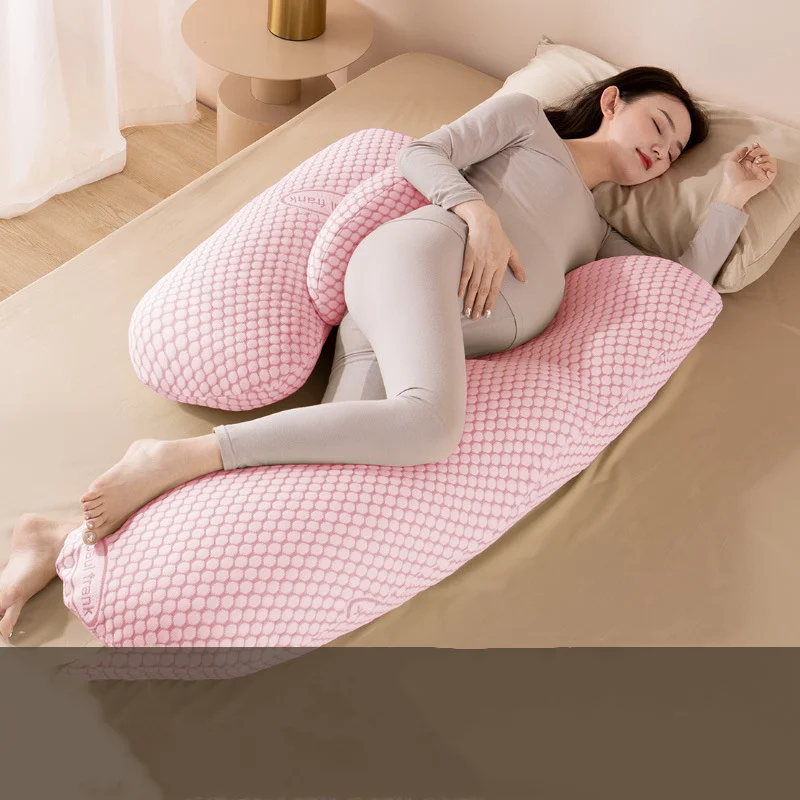 Maternity Lumbar Pillow Side Lying Pillow Side Sleeping Pillow Pregnancy Belly Pillow Pregnancy Summer Pillow Cushion Leaning Sp