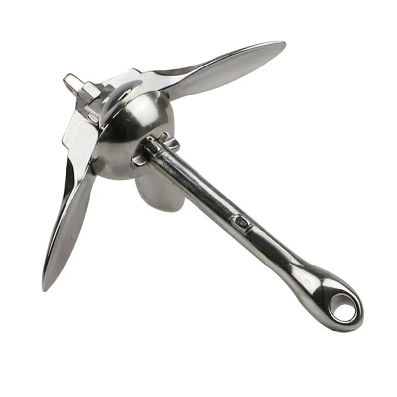 75STO-For Yachts And Boats-Folding Anchor In Stainless Steel 316-Umbrella Design, Multiple Weight Options Type