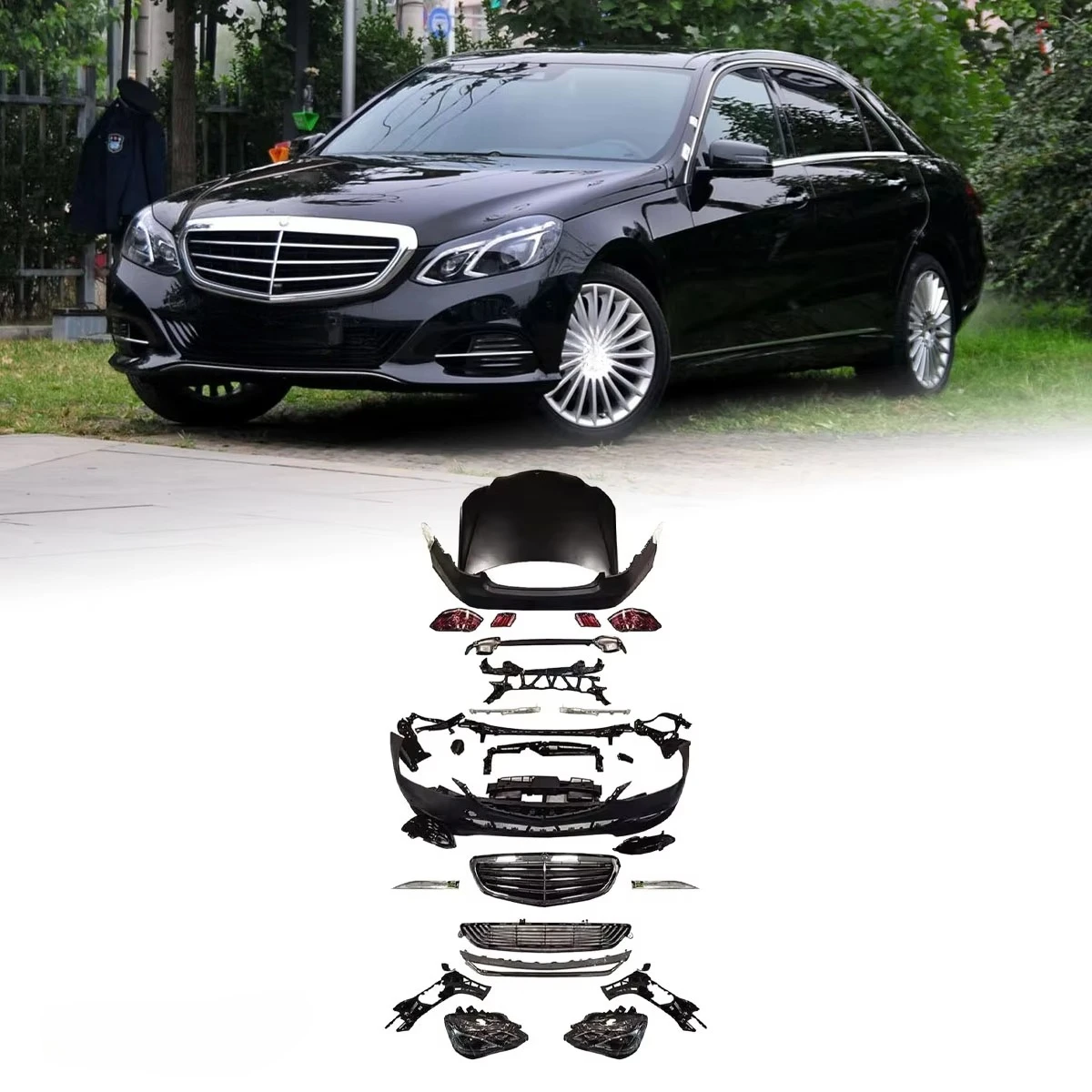 

XDS Best Selling Original Wholesale Price Auto Bodykie For 2009-2012 E-Class W212 Upgradec To EXECUTIVE BODYKIT Auto Accessorie