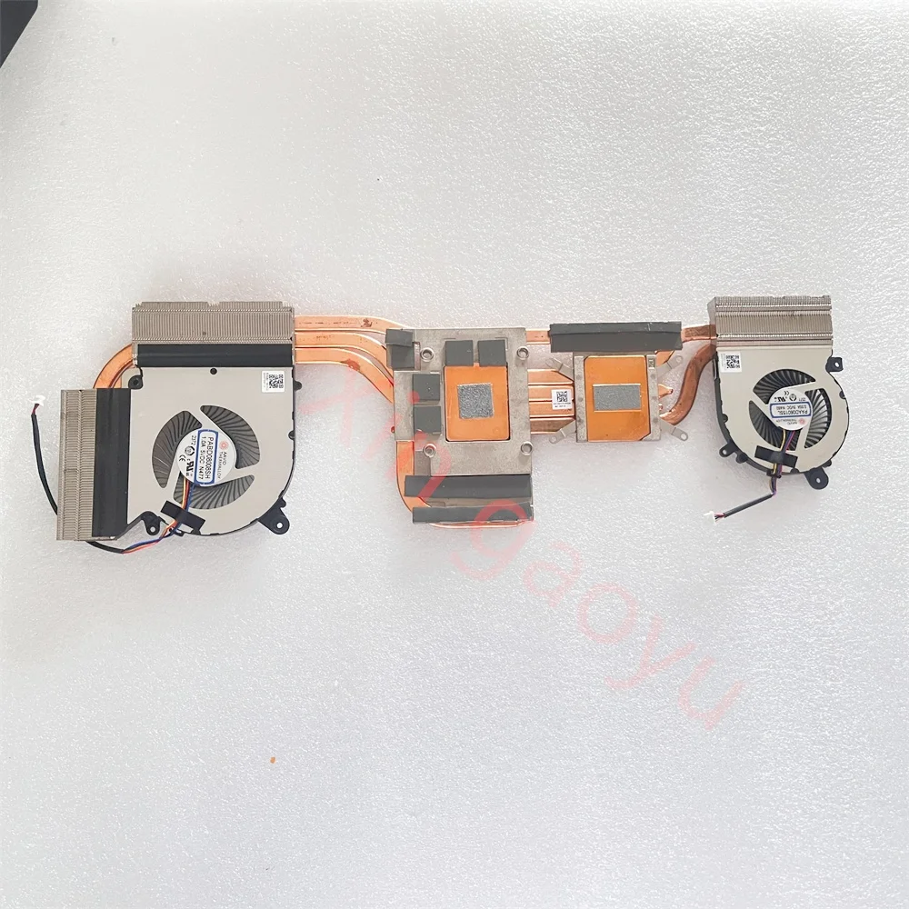 Original FOR MSI GF76 N477 radiator fan 17 inch heat dissipation module 100% Test perfectly