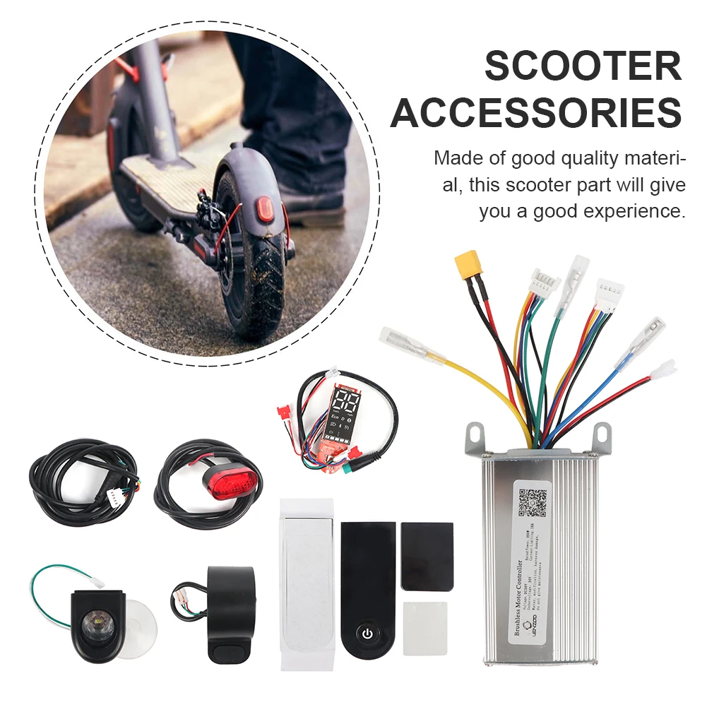 For Xiaomi M365/Pro Electric Scooter AccessoriesElectric Scooter Controller Board Set with Dashboard Accelerator Replacement