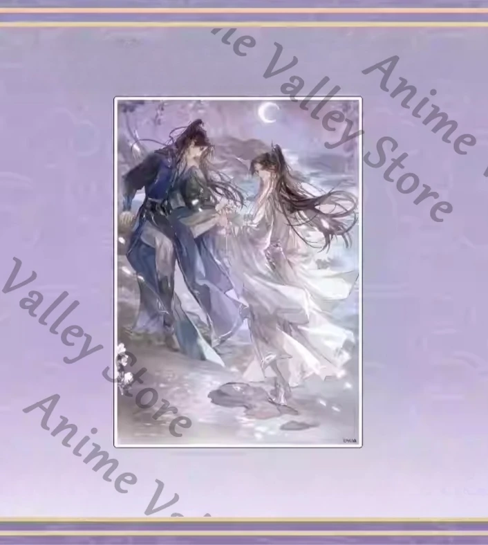 

Genuine Anime The Husky and His White Cat Shizun Mo Ran Chu Wanning Cosplay Cartoon Acrylic Plate Board Standing Sign Gift
