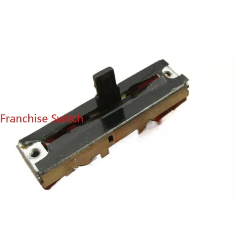 20PCS Direct Slip Potentiometer 35MM Total Length 25MM Stroke, Push-pull  B100K Mixer Fader 100K