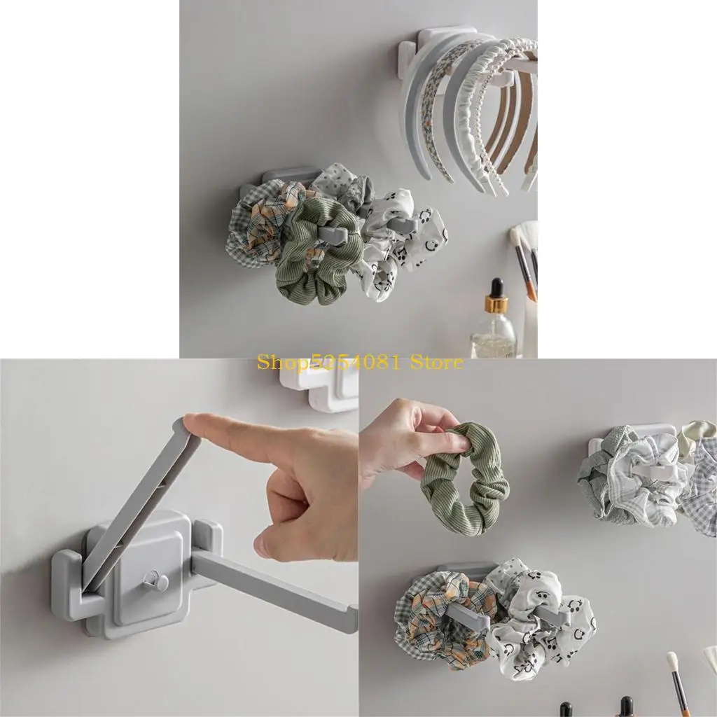 

AXYC Hair Accessory Foldable Bracket 2KG Load Capacity Multipurpose Heavy Duty Hanging Bracket Supplies