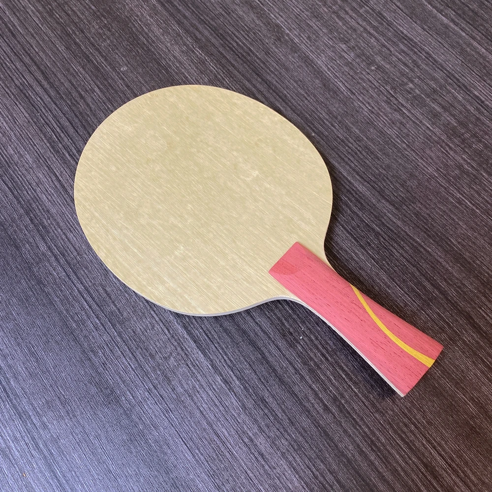 

New Arrival Innerforece And Outerforce Carbon Fiber Table Tennis Blade Offensive Long Handle Ping Pong Bat Paddle For Racquet