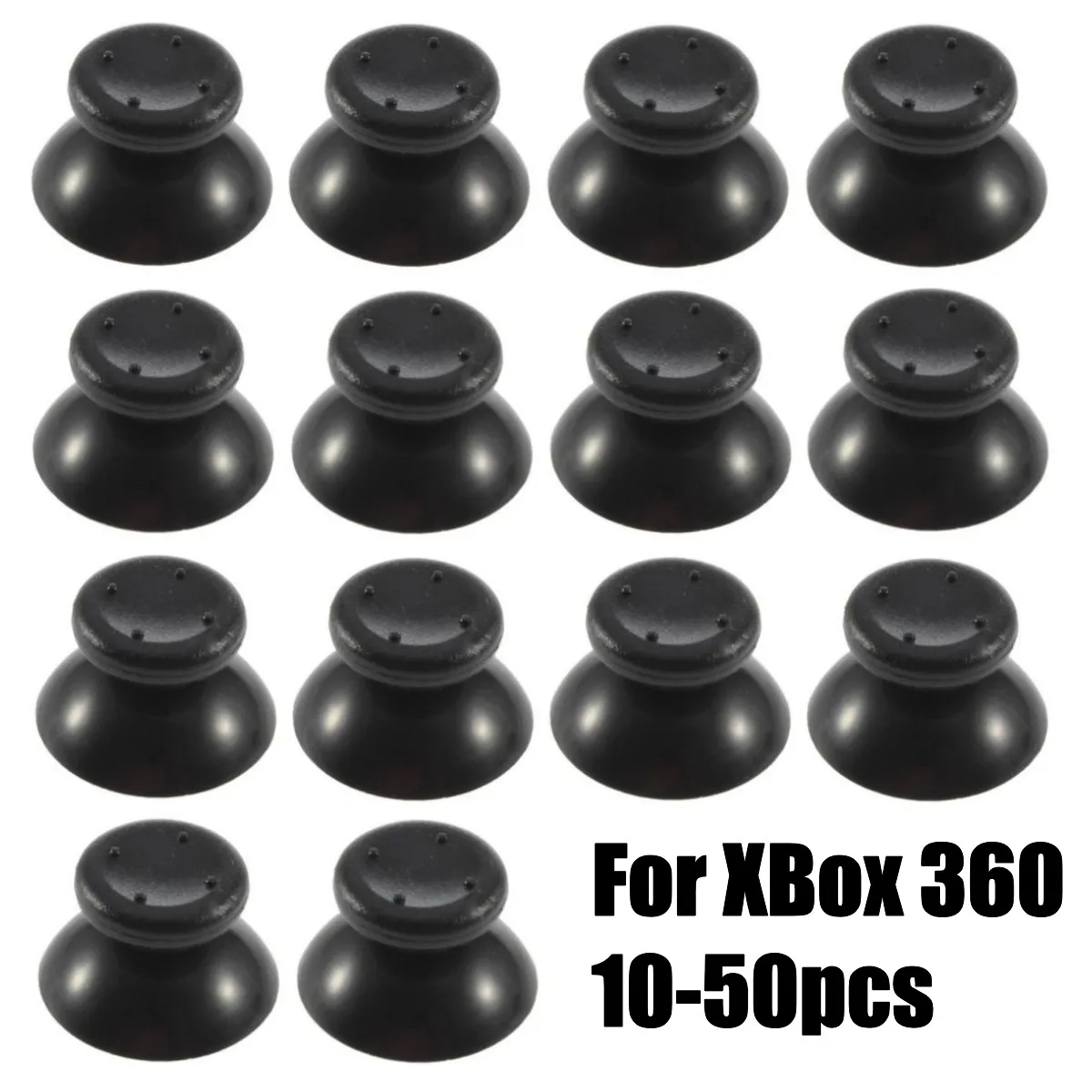 10-50 sztuk 3D analogowy joystick kciuk uchwyt nakładka przycisk naprawa część pokrywa wymiana drążka kciuka dla kontrolera Xbox 360
