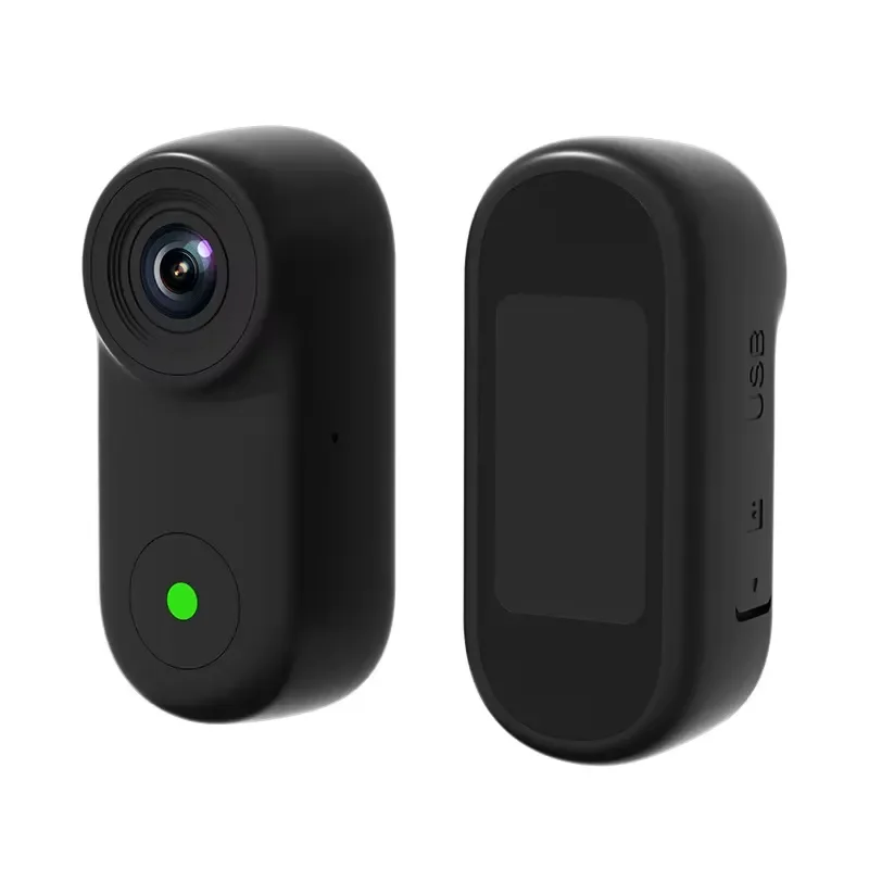 Mini 5MP Action Camera 1080P Waterproof Sports Cam with Magnetic Mount for Motorcycle Helmet Outdoor Adventure Pocket Size