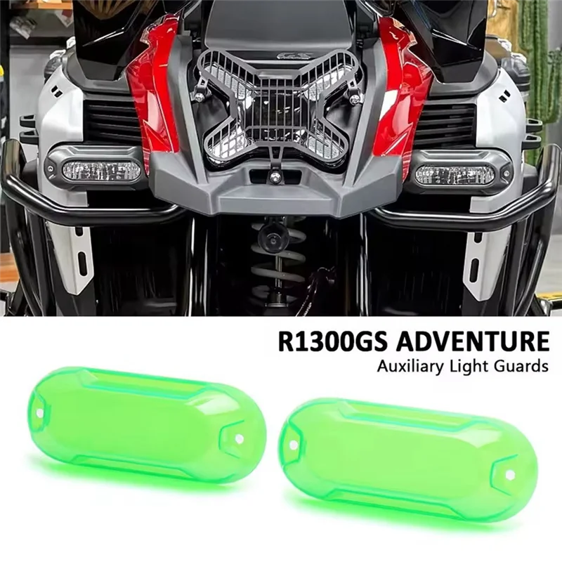 

AU28-Motorcycle Auxiliary Light Protector Light Guard For BMW R1300GS Auxiliary Light Protector For R1300GS Transparent