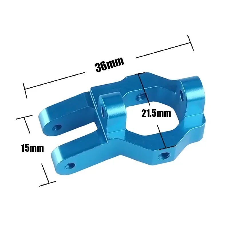 Wltoys用ステアリングナックルシート,CNC 6061メタル,左右ベースc,12428, 12429,fy 12423,03,rc,1/12 rc,アップグレードパーツ,1セットあたり2個