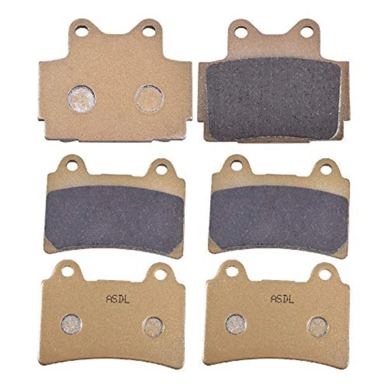 Motorcycle Front and Rear Brake Pads Disc for Yamaha TZR250 TZR 250 TZR250 2XT1 Japan Eng Frame 1KT-09 88